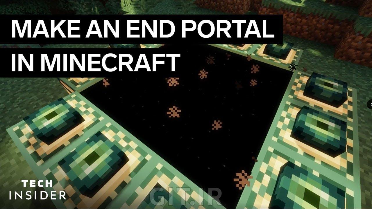 How to make a Minecraft End portal